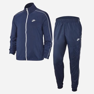 Trening Nike Sportswear Woven Barbati Bleumarin Albi | LFBG-80645